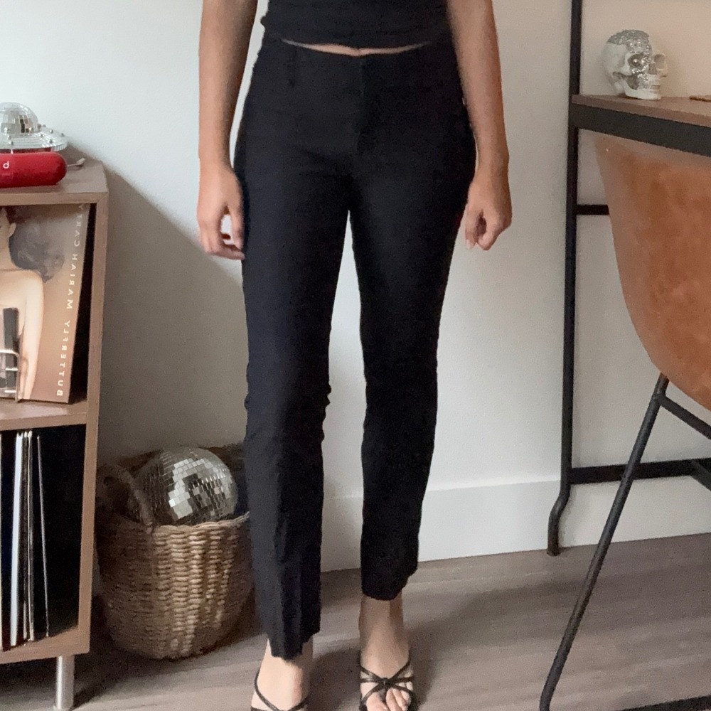 LAND N SEA Black Bootcut‎ Dress Pants Women's Size 6 Flared Leg Office Casual